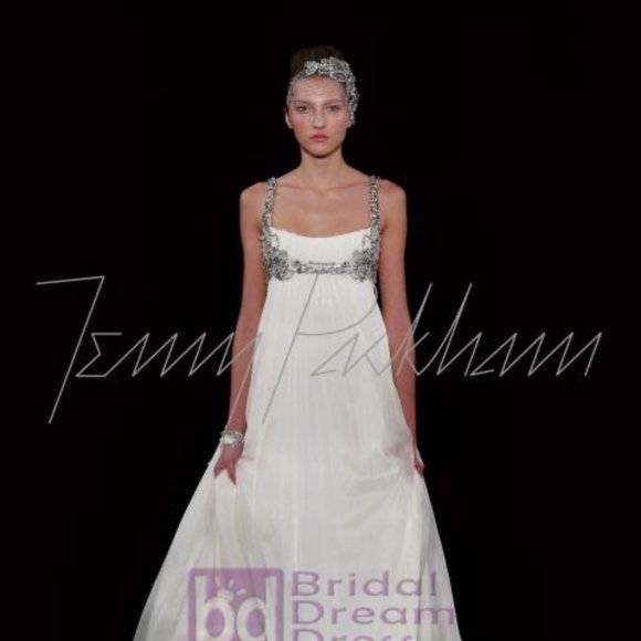 Jenny Packham Dresses & Skirts - JENNY PACKHAM DUCHESS WEDDING DRESS SIZE 4 SMALL